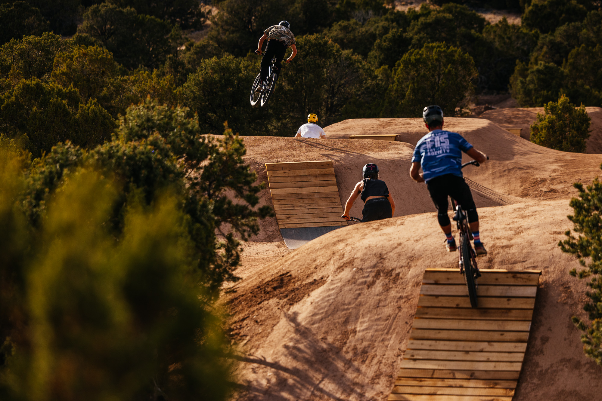 Santa Ramp Grand Opening of New Frijoles Skills Park Features at La Tierra Trails ...